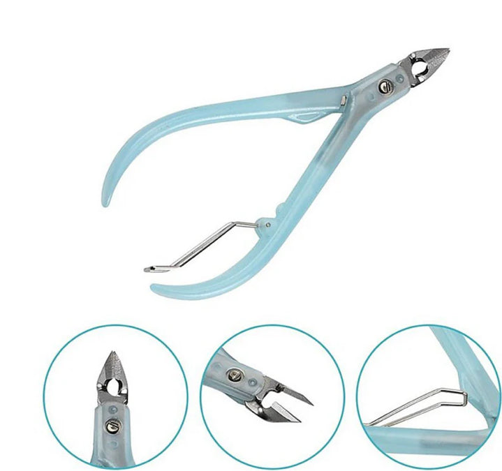 Alicate Para Cutículas Em Inox + Pinça Para Sobrancelha (Kit C/20)