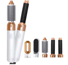 FRETE GRÁTIS - Escova Ellegance Deluxe Hair 5 em 1, Alisa, Seca, Modela, Faz Cachos e Anti-Frizz - BIVOLT (110v/220v)