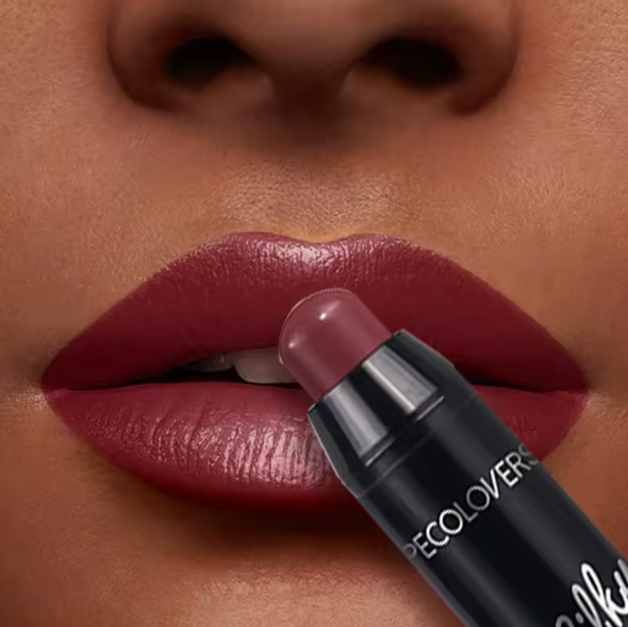 Batom fosco lápis à prova dwaterproof água de longa duração copo antiaderente matiz labial cosméticos nude batom caneta maquiagem maquillage