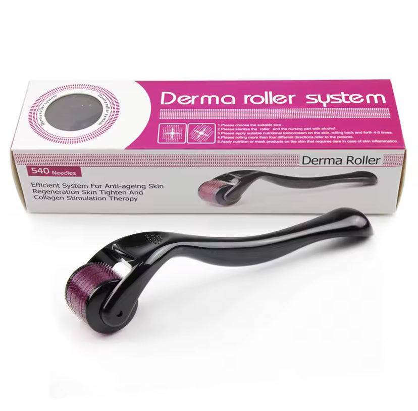 540 rolo derma rosto beleza massagem ferramentas 0.2/0.25/0.3 recrescimento do cabelo tratamento