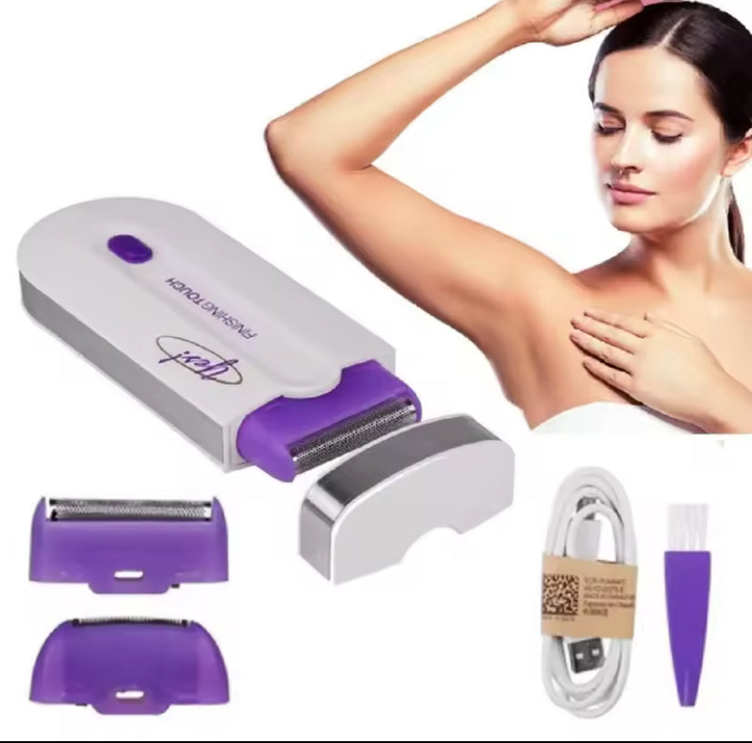Depilador depilador elétrico feminino corpo depilador facial carregamento sem fio